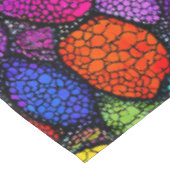 抽象芸術カラフル岩 テーブルクロス (アングル)