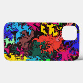 抽象芸術カラフル巻き/ Case-Mate iPhoneケース (裏面 (横))