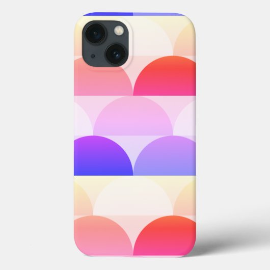 抽象芸術カラフル幾何姿 Case-Mate iPhoneケース (裏面)