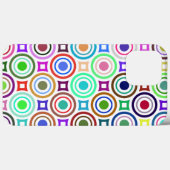 抽象芸術カラフル幾何学円 Case-Mate iPhoneケース (裏面 (横))