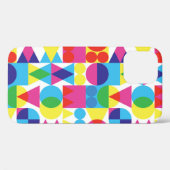 抽象芸術カラフル幾何学的パターンデザイン。 Case-Mate iPhoneケース (裏面 (横))
