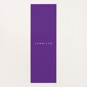 抽象芸術カラフル建物ブロックの幾何学的パターン ヨガマット (裏面)