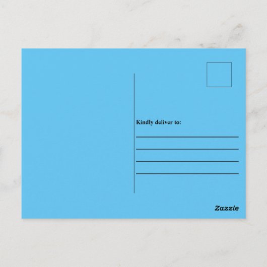 抽象芸術カラフル我々はクリスチャンのクレイジー信仰である ポストカード (裏面)