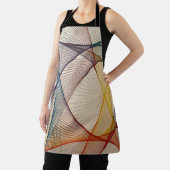 抽象芸術カラフル料理エプロン エプロン (インサイチュ)