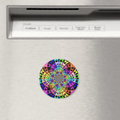 抽象芸術カラフル星 マグネット (インサイチュ (食洗機))