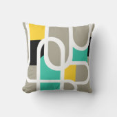 抽象芸術カラフル枕 クッション (正面)