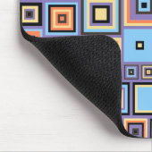 抽象芸術カラフル正方形 マウスパッド (コーナー)