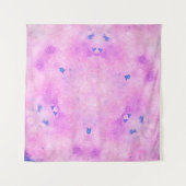抽象芸術カラフル水の色。デジタル絵画アート タペストリー (正面(横))
