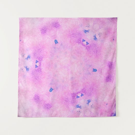 抽象芸術カラフル水の色。デジタル絵画アート タペストリー (正面)