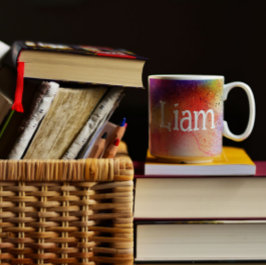 抽象芸術カラフル水彩模様コーヒーマグ コーヒーマグカップ