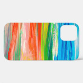 抽象芸術カラフル水彩画 Case-Mate iPhoneケース (裏面 (横))