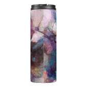 抽象芸術カラフル油、アクリル絵画春 タンブラー (裏面)