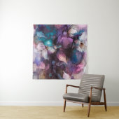 抽象芸術カラフル油、アク絵画リル春  タペストリー (インサイチュ(横))
