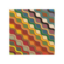 抽象芸術カラフル波ストライプ波