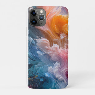 抽象芸術カラフル渦 iPhone 11 PROケース