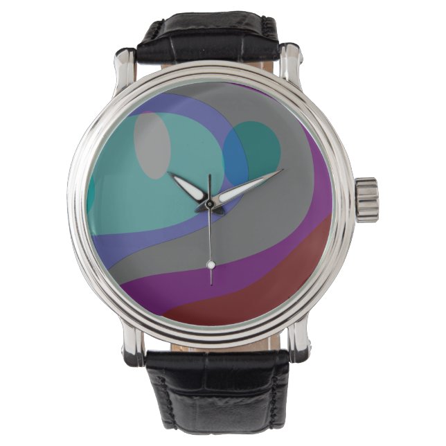抽象芸術カラフル第613条 腕時計 (正面)