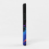 抽象芸術カラフル絵を描(ばちゃばちゃ)跳ねる背景 Case-Mate iPhoneケース (裏面/右)