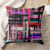 抽象芸術カラフル絵画の#3 クッション (ブランケット)