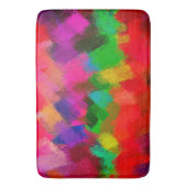 抽象芸術カラフル絵画の#3 バスマット (正面縦)