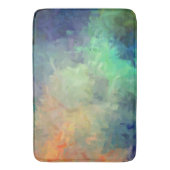 抽象芸術カラフル絵画の#5 バスマット (正面縦)