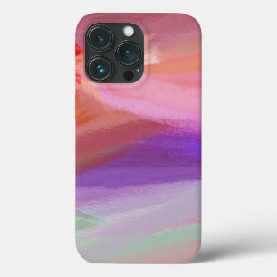 抽象芸術カラフル絵画の iPhone 13 PROケース