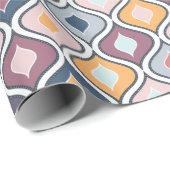 抽象芸術カラフル継ぎ目なしパターン ラッピングペーパー (ロールコーナー)