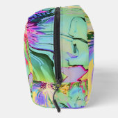 抽象芸術カラフル花化粧品バッグ ドップキット (右)