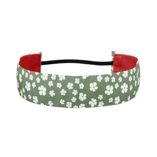抽象芸術カラフル花柄アスレティックヘッドバンド アスレチックヘッドバンド (正面)