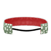 抽象芸術カラフル花柄アスレティックヘッドバンド アスレチックヘッドバンド (裏面)