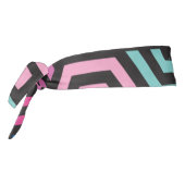 抽象芸術カラフル花柄 タイヘッドバンド (回転270)