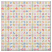 抽象芸術カラフル花柄 ファブリック (見本)