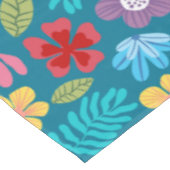 抽象芸術カラフル花模様 テーブルクロス (アングル)