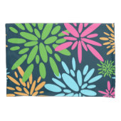 抽象芸術カラフル花火枕 枕カバー (正面)