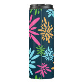 抽象芸術カラフル花火花タンブラー タンブラー (裏面)