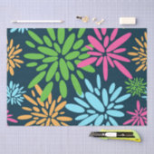 抽象芸術カラフル花火花ティッシュペーパー 薄葉紙 (クラフト)