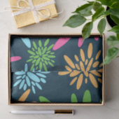 抽象芸術カラフル花火花ティッシュペーパー 薄葉紙 (ギフト)