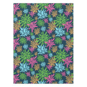 抽象芸術カラフル花火花テーブルクロス テーブルクロス (正面)