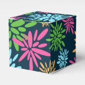 抽象芸術カラフル花火花火花火花火入れ箱 フェイバーボックス (正面サイド)