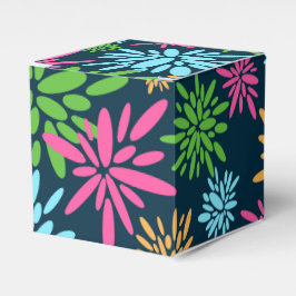 抽象芸術カラフル花火花火花火花火入れ箱 フェイバーボックス