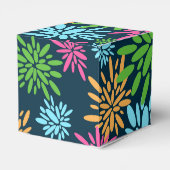 抽象芸術カラフル花火花火花火花火入れ箱 フェイバーボックス (裏面サイド)