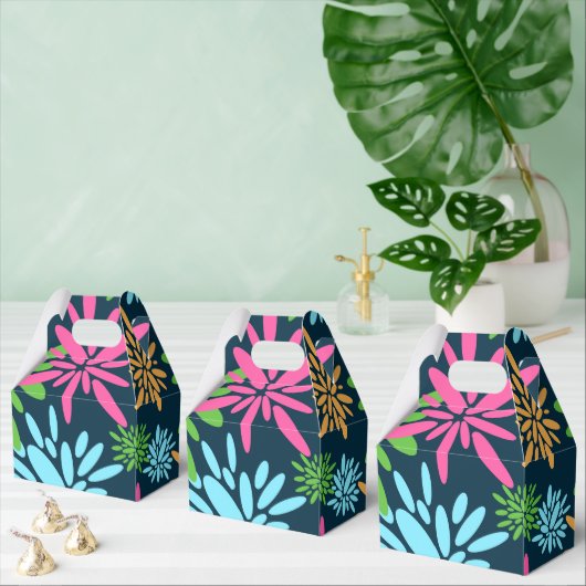 抽象芸術カラフル花火花火花火花火入れ箱 フェイバーボックス (複数)