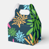 抽象芸術カラフル花火花火花火花火入れ箱 フェイバーボックス (裏面サイド)