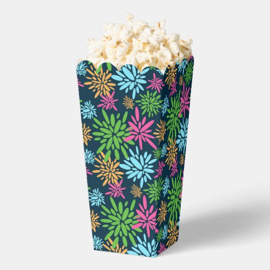 抽象芸術カラフル花火花火花火花火入れ箱 フェイバーボックス (はじけた状態)