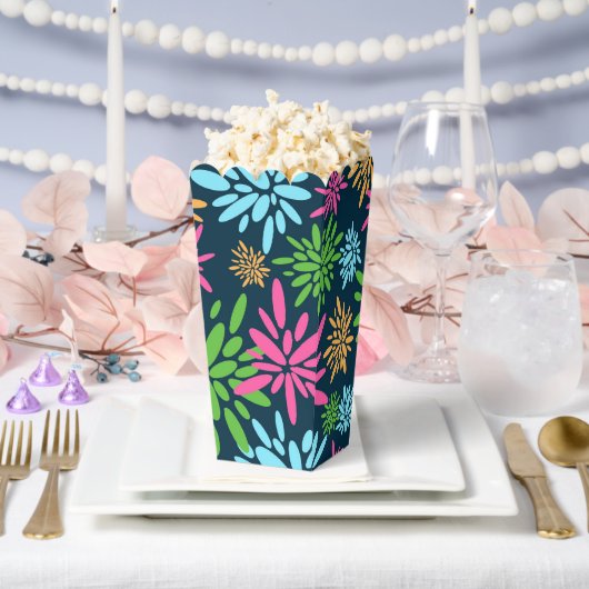 抽象芸術カラフル花火花火花火花火入れ箱 フェイバーボックス (ウェディング)