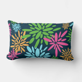 抽象芸術カラフル花火花装飾用クッション ランバークッション