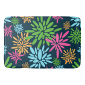 抽象芸術カラフル花火花風呂マット バスマット (正面)