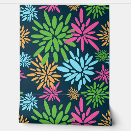 抽象芸術カラフル花火花 壁紙