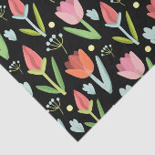 抽象芸術カラフル花 薄葉紙 (詳細)