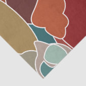 抽象芸術カラフル芸術的アート 薄葉紙 (詳細)