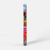 抽象芸術カラフル表現主義キャットアートプリント» SAMSUNG GALAXYケース (右側面)